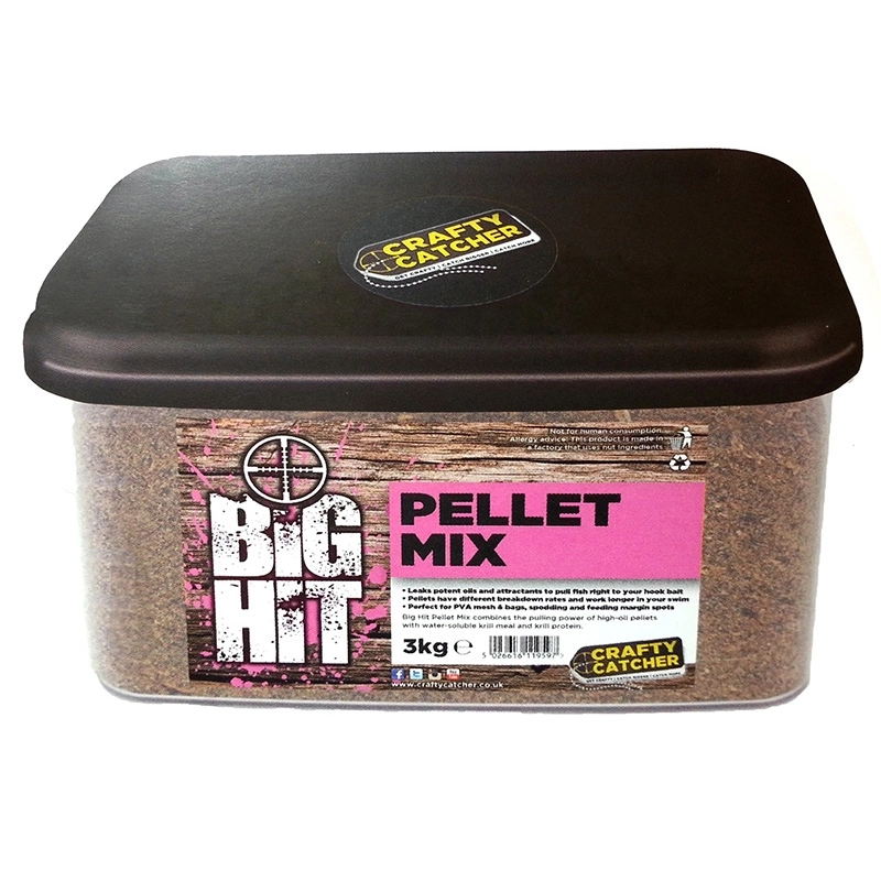Crafty Catcher Big Hit Pellet Mix 3kg